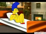 Een sex cartoon van The Simpsons